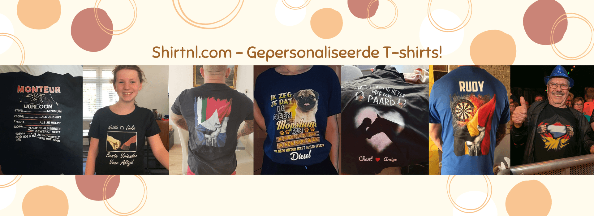 Banner for Shirtnl.com - Gepersonaliseerde T-shirts